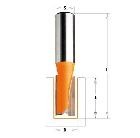 Cmt Frez Prosty Długi Hm D=14 I=31,7 L=70 S=12 CMT