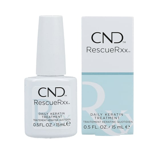 CND, RescueRxx, Keratynowa odżywka do paznokci, 15 ml CND