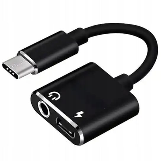 CO2 ADAPTER USB-C MINI JACK 3,5MM PRZEJŚCIÓWKA KABEL AUX DO SAMSUNG APPLE Z DAC Co2