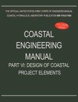 Coastal Engineering Manual Part VI Army Corps Of Engineers U. S.