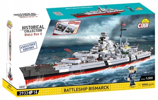 Cobi 4840 Okręt Battleship Bismarck Executive COBI