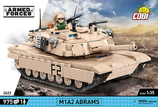 COBI, Armed Forces, Amerykański Czołg M1A2 Abrams, 2622 COBI