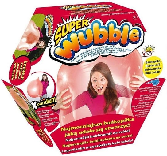 Cobi, bańkopiłka Super Wubble, z pompką COBI