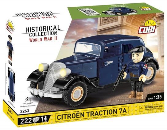 COBI, Cars, 1934 Citroen Traction 7A, 2263 COBI