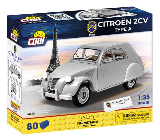 COBI, Cars, Citroen 2CV Typ A 1949, 24510 COBI