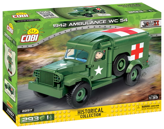 COBI, Historical Collection WW II, Dodge Wc-54 Ambulance, 2257 COBI