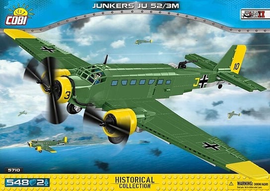 COBI, Historical Collection WW II, Junkers JU 52/3M , 5710 COBI