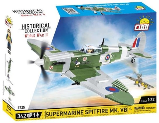 COBI, Historical Collection WW II, Supermarine Spitfire MK, 5725 COBI