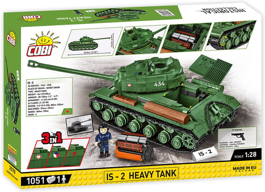 COBI, Historical Collection WWII, Is-2 3In1, 2578 COBI