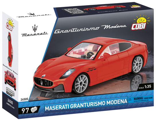 COBI, Klocki 24505 samochód MASERATI 2024 GRANTURISMO MODENA 97 KL. COBI