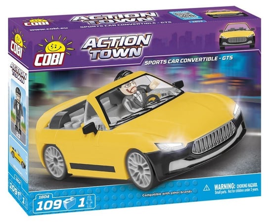 Cobi, klocki Action Town Sportowe Cabrio GTS, COBI-1804 COBI