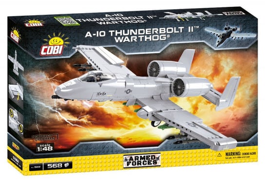COBI, klocki Armed Forces, A-10 Thunderbolt II Warthog, 5812 COBI