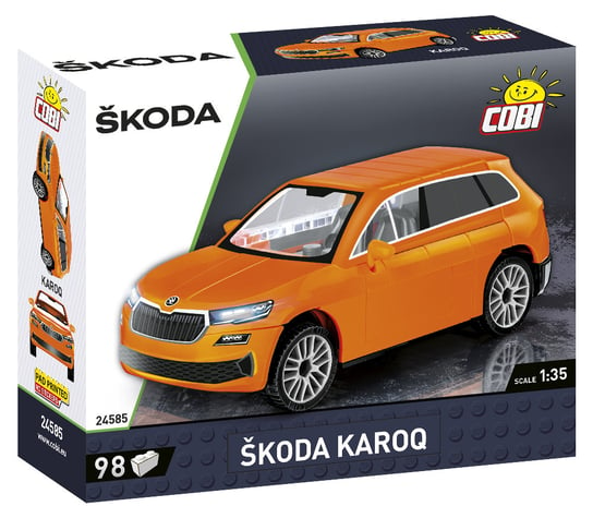 Cobi, klocki, Cars, Skoda kKaroq, 24585 COBI