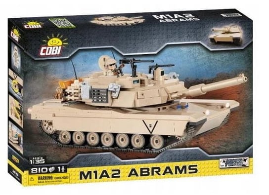 Cobi, klocki czołg podstawowy Abrams amerykański, M1A2, COBI-2619 COBI