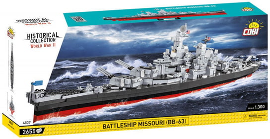 Cobi, klocki, Historical Collection Battleship Missouri (Bb- 63), 4837 COBI