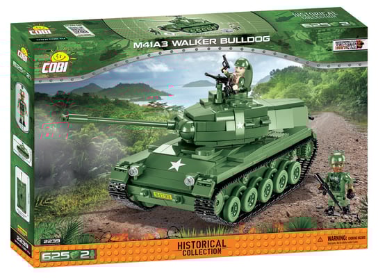 Cobi, klocki, Historical Collection Vietnam War, M41A3 Walker Bulldog, 2239 COBI
