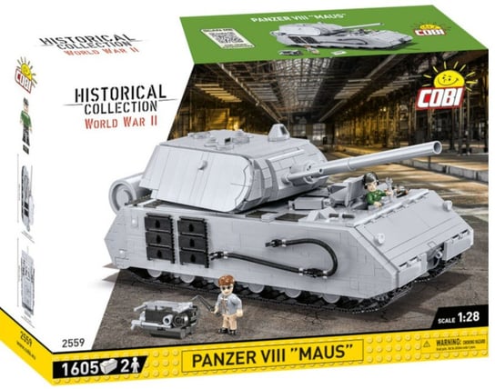 COBI, klocki Historical Collection WWII, Panzer VIII Maus, 2559 COBI