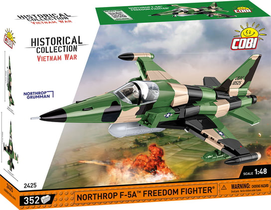 Cobi, Klocki, Samolot Hc Vietnam War 2425 Northrop F-5 Freedom, 352 Kl. COBI