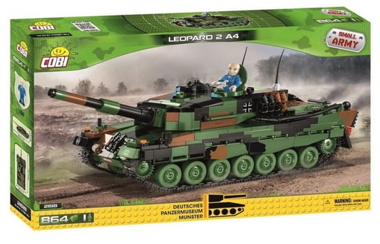 Cobi, klocki Small Army Leopard 2A4, COBI-2618 COBI
