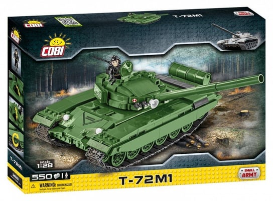Cobi, klocki Small Army T-72 M1 Radziecki Czołg, COBI-2615 COBI