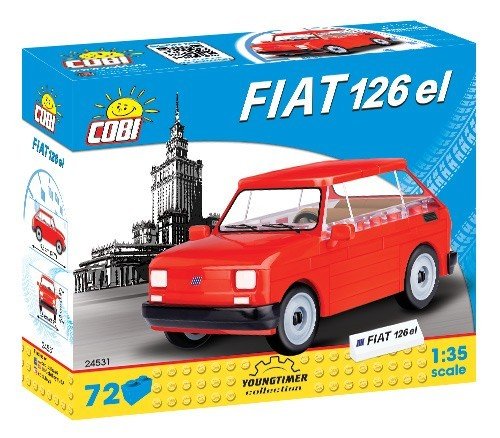 Cobi, klocki Youngtimer Collection Fiat 126p, COBI-24531 COBI