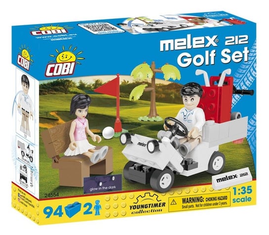 Cobi, klocki, Youngtimer Collection Melex 212 Golf Set, 24554 COBI