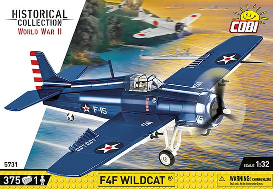 COBI, Samolot Myśliwski WW II F4F WILDCAT-NORTHROP GRUMMAN, 5731 COBI