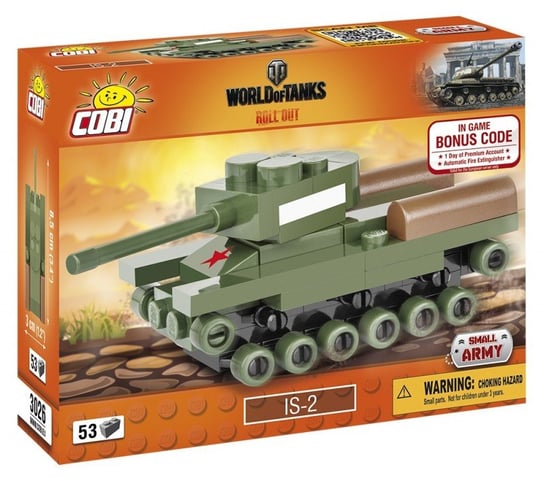 Cobi Small Army, klocki Nano Tank IS-2, COBI-3026 COBI
