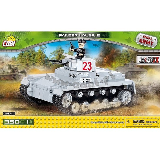 Cobi Small Army, klocki Panzer I Ausf. B, COBI-2474 COBI