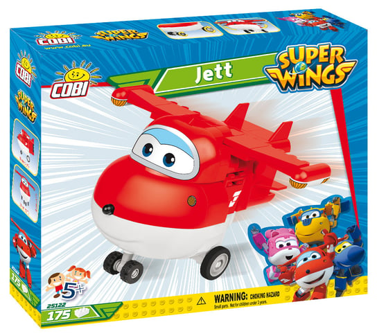 Cobi Super Wings, klocki Jett, COBI-25122 Super Wings