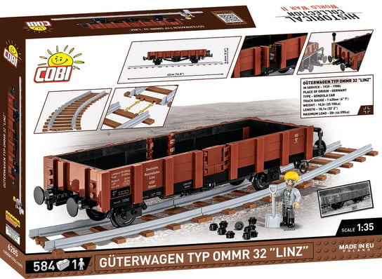 COBI, Trains Guterwagen Typ Ommr 32 Linz, 6285 COBI