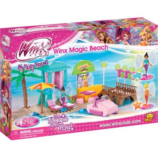 Cobi, Winx Club, klocki Magiczna plaża, COBI-25256 COBI