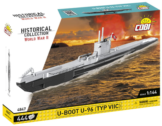 Cobi, WWII Okręty podwodny U-BOOT U-96, 4847 COBI