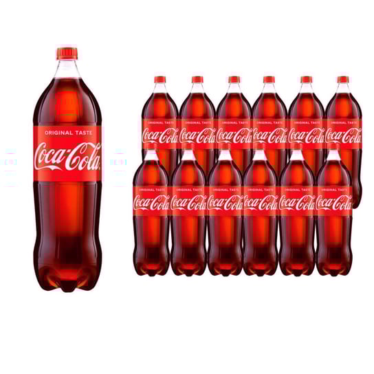 Coca-Cola Napój gazowany 2 l x 12 sztuk Coca-Cola