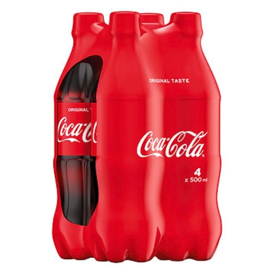 COCA-COLA NAPÓJ GAZOWANY ZGRZEWKA 500ML X 4SZT COCA COLA