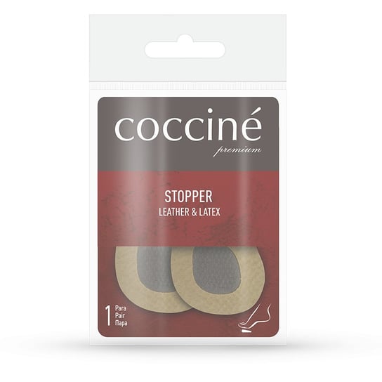 Cocciné Hamulec Stopy Stopper Latex&Leather Beż Coccine