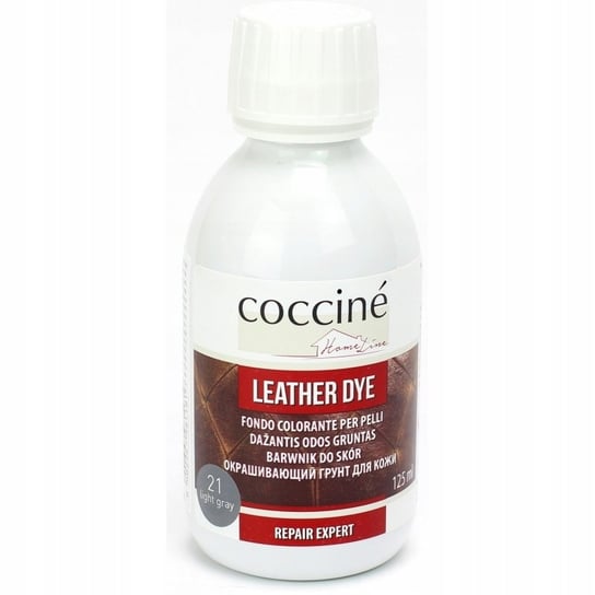 Coccine Leather Dye płyn kolor do skór jasny szary Coccine