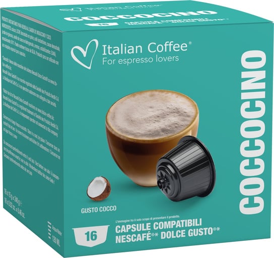 Coccocino Italian Coffee kapsułki do Dolce Gusto - 16 kapsułek Italian Coffee