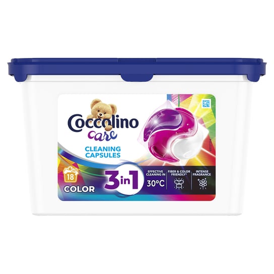 Coccolino Care Kapsułki do Prania Kolor 18 sztuk Unilever Polska Sp. z o.o.