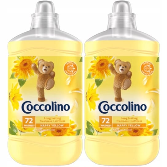 Coccolino Happy Yellow Płyn do Płukania 3,6L 144 prania Unilever