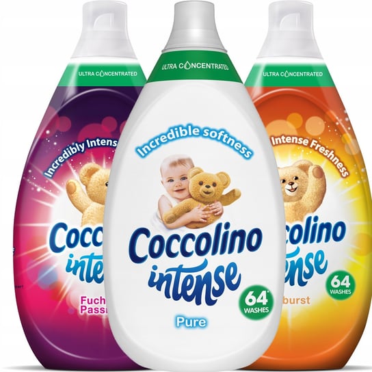Coccolino Intense Płyn do Płukania MIX 3x960ml Unilever