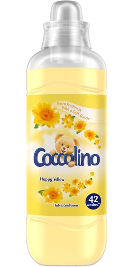 Coccolino, Koncentrat-płyn do płukania, Happy Yellow, Żółty, 1,05 l Unilever