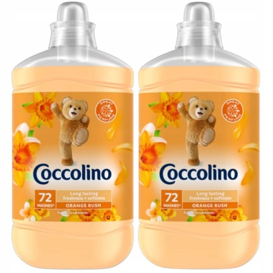 Coccolino Orange Rush Płyn do Płukania 3,6L 144 prania Unilever