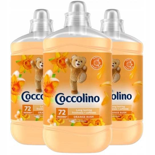 Coccolino Orange Rush Płyn do Płukania 5,4L 216 prań Unilever