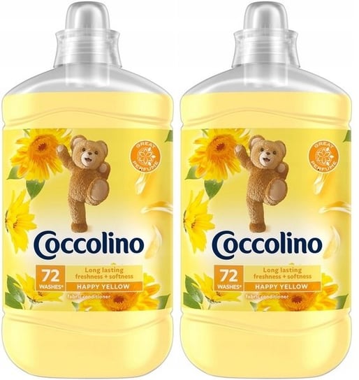 Coccolino płyn do płukania Happy Yellow 3,6L 144pr COCCOLINO