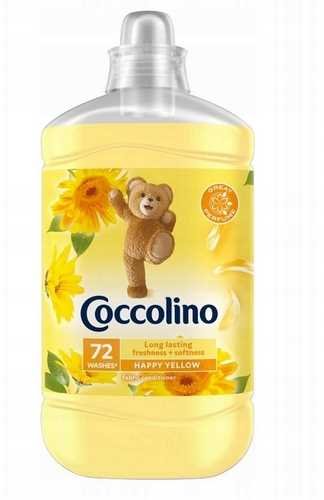 Coccolino Żółty Happy Yellow Płyn Do Płukania Tkanin 1,8L (72 Prania) COCCOLINO