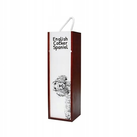 Cocker spaniel angielski Pudełko na wino z grafiką Inna marka