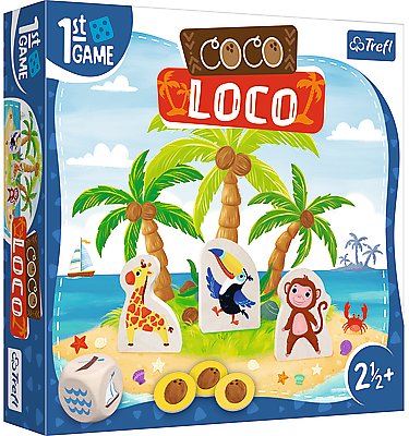Coco Loco, 02343 gra planszowa Trefl Trefl