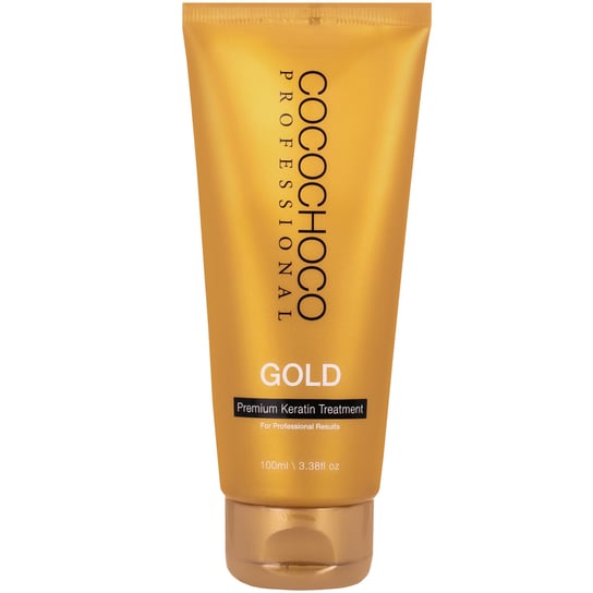 Cocochoco, Gold Premium Keratin Treatment Keratyna Do Prostowania Włosów, Wygładza, Wzmacnia, Odżywia, Chroni Kolor, 100 ml Cocochoco