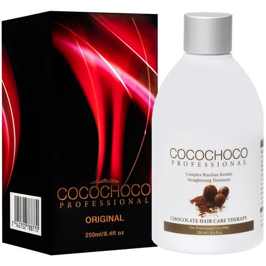 Cocochoco, Keratin Treatment Chocolate Hair Care Therapy, Keratyna Do Prostowania Włosów, Wzmacnia Wygładza Odżywia, 250 Ml Cocochoco